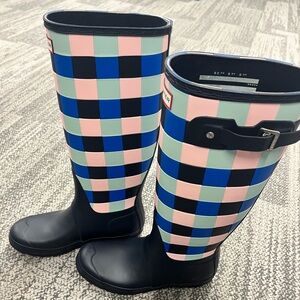 NWT Hunter tall rain boots